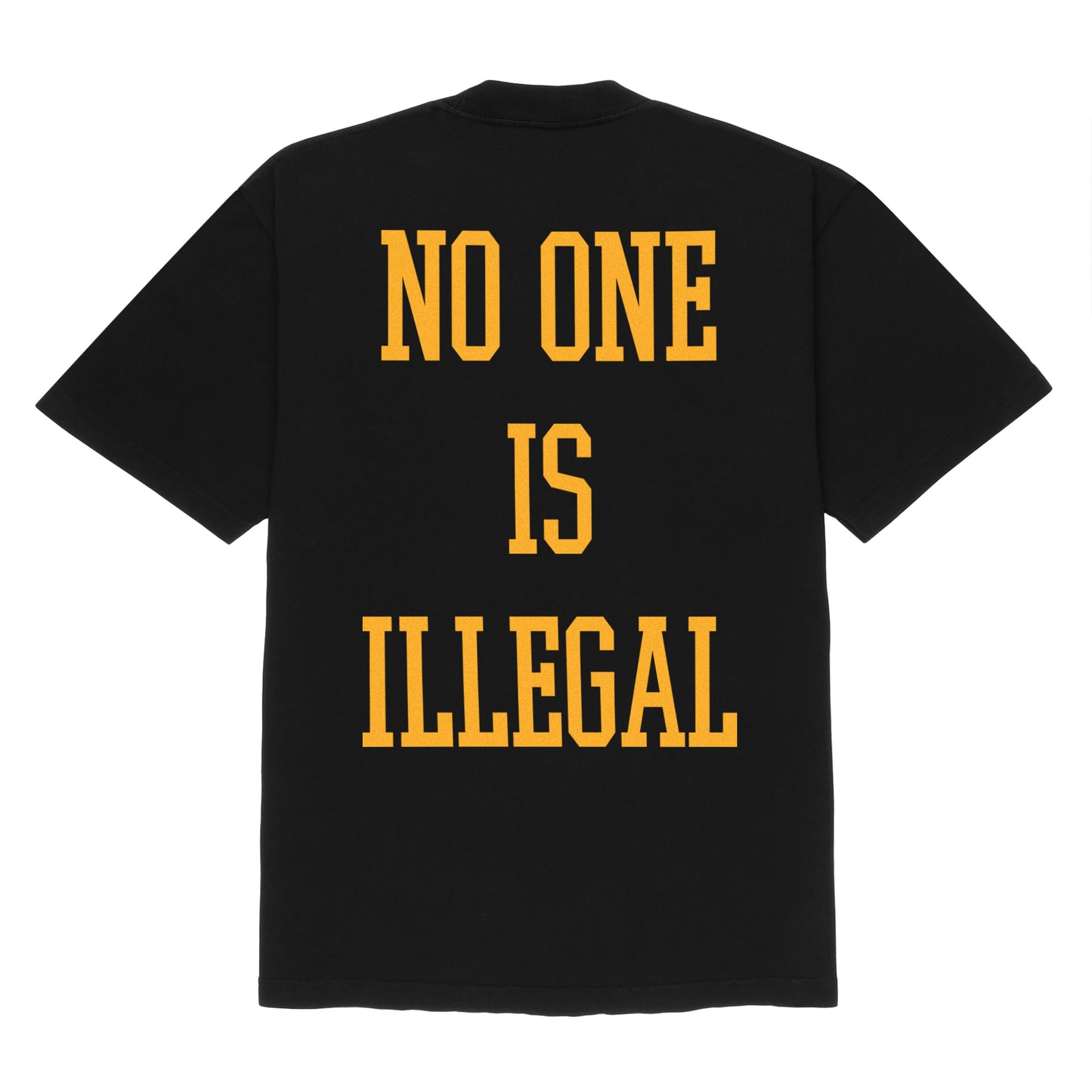 No One Is Illegal T-Shirt (Black)