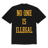 No One Is Illegal Logo T-Shirt (Black)
