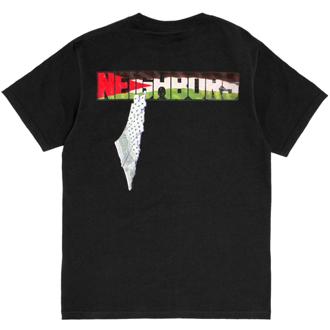 Palestine Logo T-Shirt (Black)
